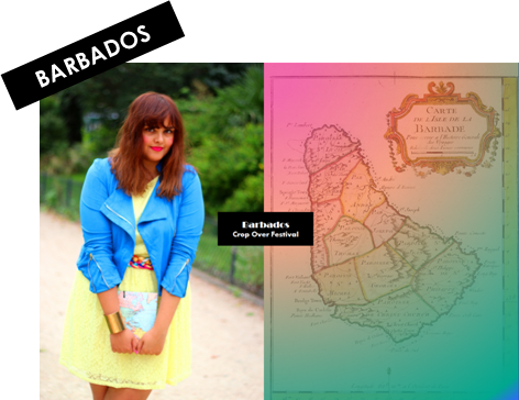 BARBADOS MAP