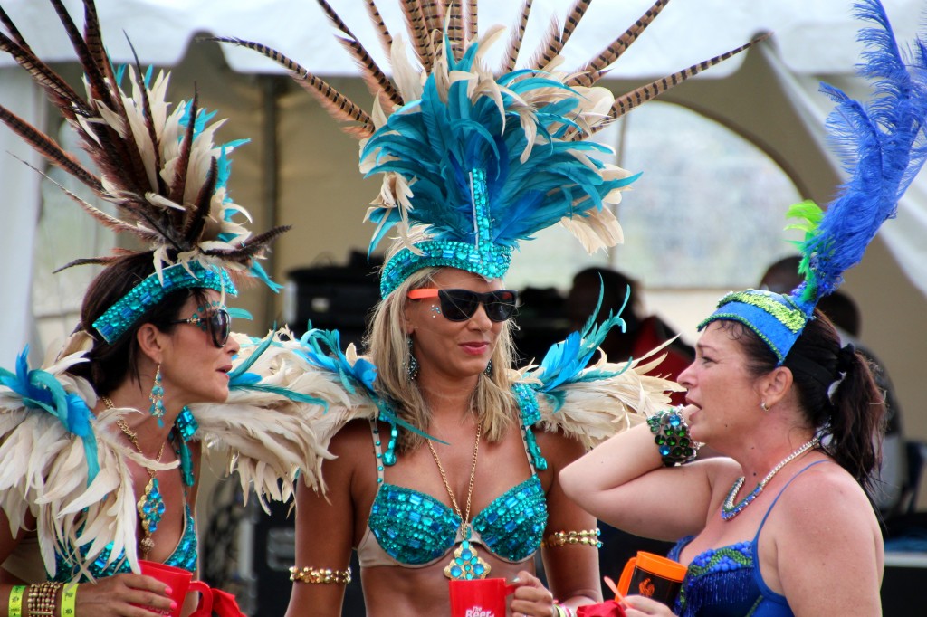 barbade crop over festival 2012 barbados make up back stage