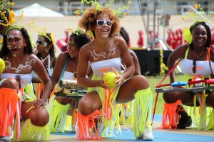barbade crop over festival 2012 barbados make up back stage