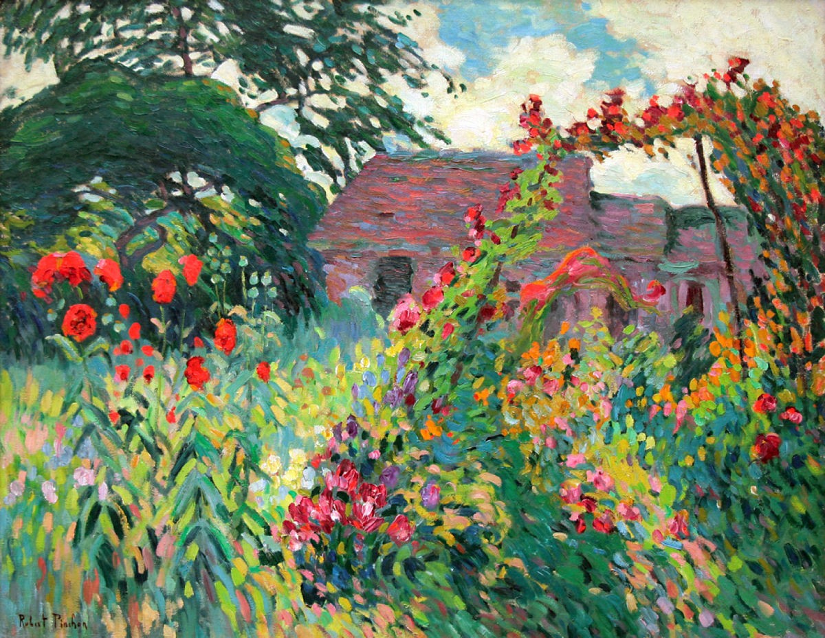 Robert_Antoine_Pinchon,_c.1906,_Le_jardin_aux_pavots,_oil_on_canvas,_73_x_92_cm